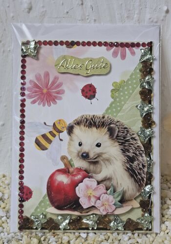 HK10006 Designerkarte mit Igel 6