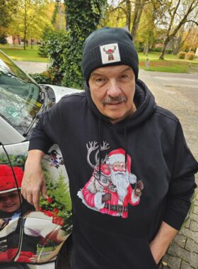 M&uuml;tze Schwarzwald-Bollenhut Hirsch schwarz