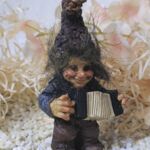 SCHW1022 Gnome Schwarzw&auml;lder Musiker Wichtele