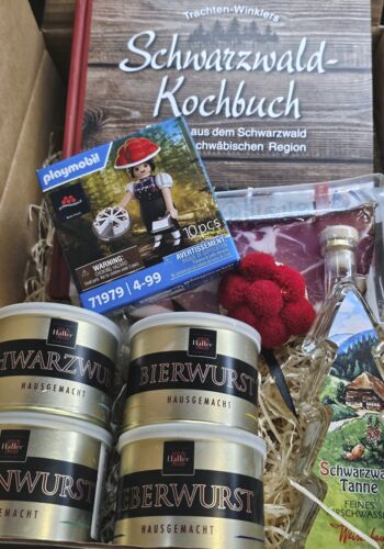 GB1005 Geschenkebox Schwarzwald Vesper mit Playmobilfigur