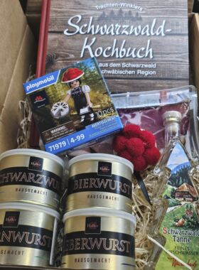 Geschenkebox Schwarzwald Vesper mit Playmobilfigur