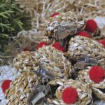 STS1001 Strohschuhe mit Klipp und Nadel 5cm