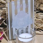 Schwa1002 Windlicht im Schwarzwaldlook Bollenhutkuh