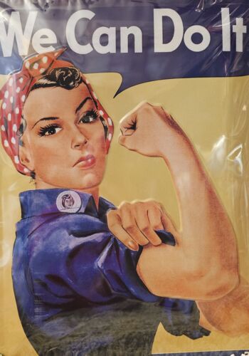 BLS1004 Blechschild We Can Do Frauenpower