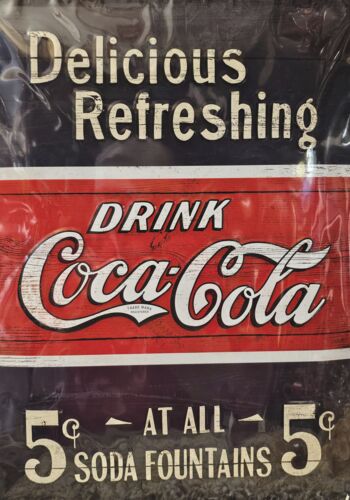 BLS1006 Blechschild Coca Cola 1