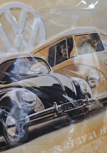 BLS1012 Blechschild VW Bulli und K&auml;fer