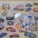 BLS1013 Blechschild VW Geschichte