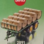 SKU1021 Siku 2891 Rundballenanh&auml;nger