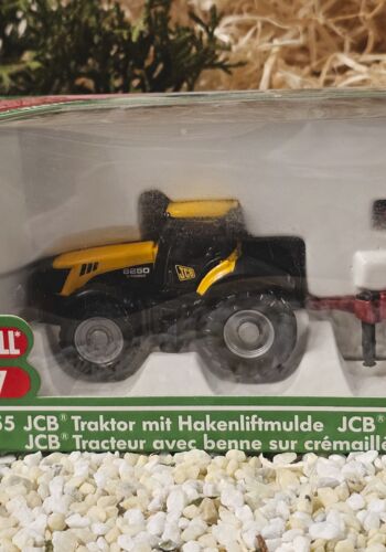 SKU1027 Siku 1846 Traktor mit Hakenliftmulde