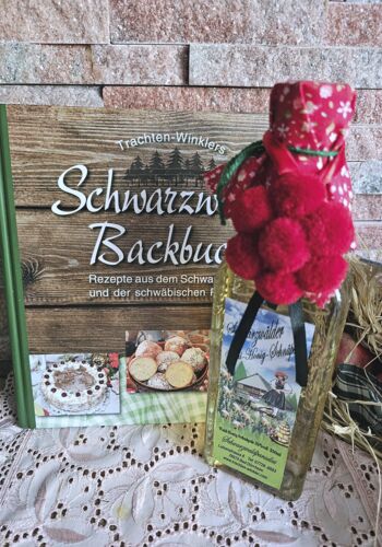 BBK1000 Schwarzwaldbackbuch mit Honigschn&auml;psle und Bollenhut