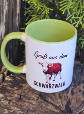 Schwarzwaldtasse Gru&szlig; aus dem Schwarzwald