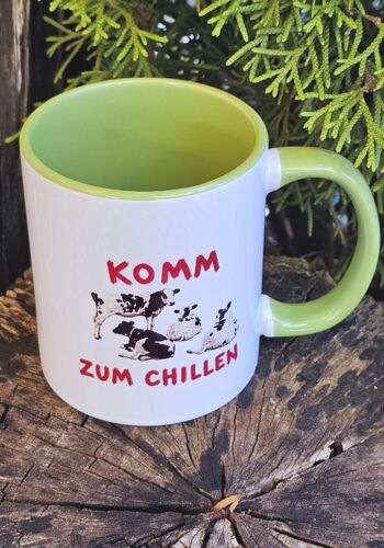 SWT10006 Schwarzwaldtasse Komm zum Chillen r&uuml;n