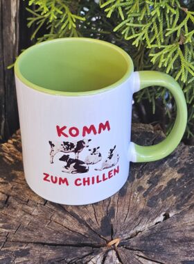 Schwarzwaldtasse Komm zum Chillen r&uuml;n