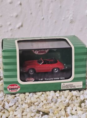 Modelauto Porsche 356B 1959 Cabrio Power Minis 1:87
