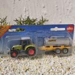 Siku10030 Siku 1642 Traktor mit Vakuun Fasswagen