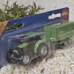 Siku10031 Siku 1641 Traktor mit Tandem Anh&auml;nger