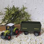 Siku10033 Siku 1634 Traktor mit Zweiachs Anh&auml;nger