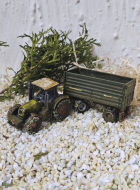 Siku 1641 Traktor mit Lade Anh&auml;nger Vintage