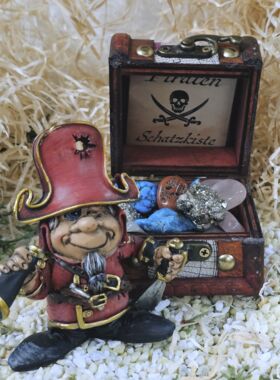 Piratenkiste mit Pirat Kapit&auml;n Redbeer